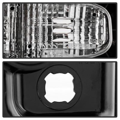 Black LED Tail Lights <br>07-13 Toyota FJ Cruiser