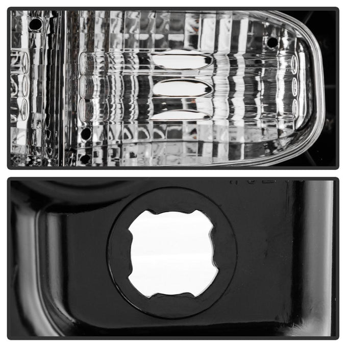 Black LED Tail Lights <br>07-13 Toyota FJ Cruiser