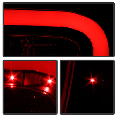 Black LED Tail Lights <br>07-13 Toyota FJ Cruiser