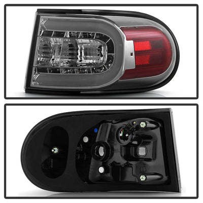 Smoke LED Tail Lights <br>07-13 Toyota FJ Cruiser