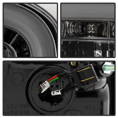 Smoke LED Tail Lights <br>07-13 Toyota FJ Cruiser