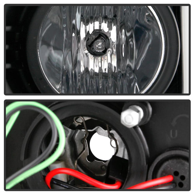 Light Bar DRL Black Projector Headlights <br>14-15 Chevrolet Silverado 1500