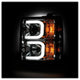 Light Bar DRL Chrome Projector Headlights <br>14-15 Chevrolet Silverado 1500