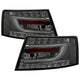 Smoke LED Tail Lights <br>05-08 Audi A6