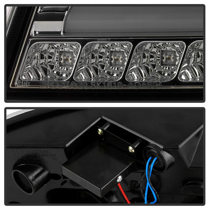 Smoke LED Tail Lights <br>05-08 Audi A6