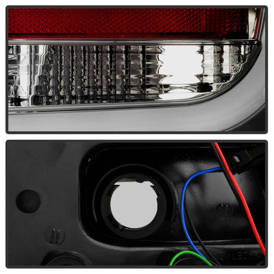Smoke LED Tail Lights <br>05-08 Audi A6