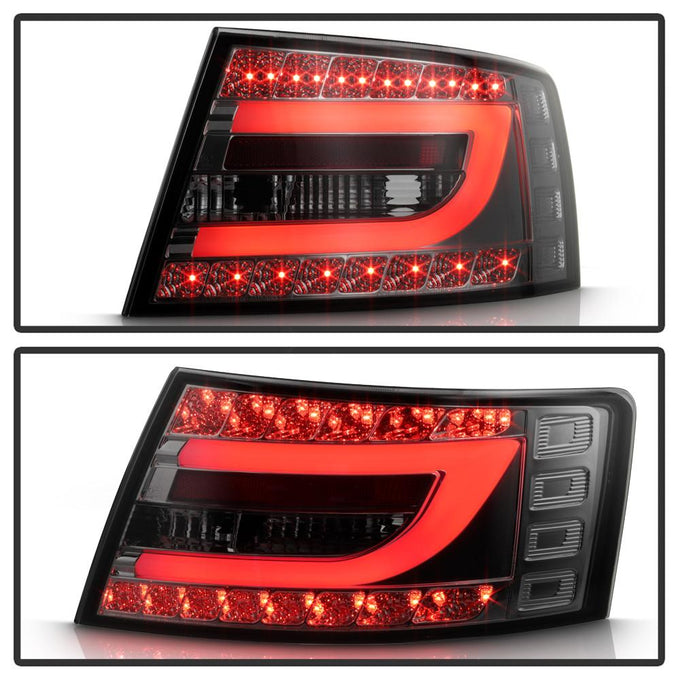 Smoke LED Tail Lights <br>05-08 Audi A6
