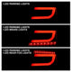 Smoke LED Tail Lights <br>05-08 Audi A6