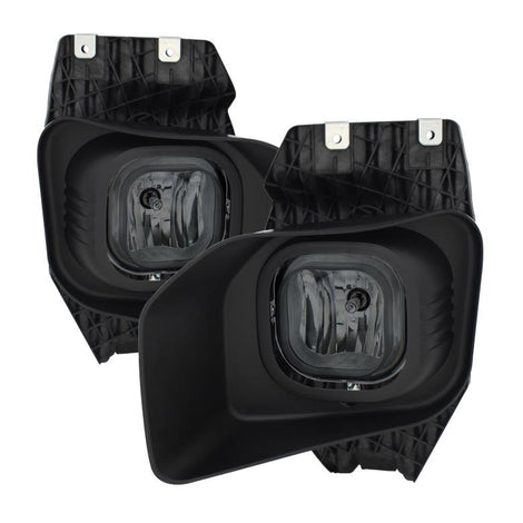 Smoked OEM Fog Lights W/Switch <br>11-16 Ford F-250 F-350 F-450 Super Duty F-550 Super Duty