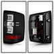 Black LED Tail Lights <br>14-18 Chevrolet Silverado 1500 15-19 2500 HD 3500 HD