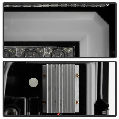 Black Smoke LED Tail Lights <br>14-18 Chevrolet Silverado 1500 15-19 2500 HD 3500 HD