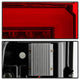 Red Clear LED Tail Lights <br>14-18 Chevrolet Silverado 1500 15-19 2500 HD 3500 HD