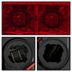 Red Clear LED Tail Lights <br>14-18 Chevrolet Silverado 1500 15-19 2500 HD 3500 HD