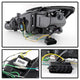 DRL Black Projector Headlights <br>06-10 Lexus IS250 IS350