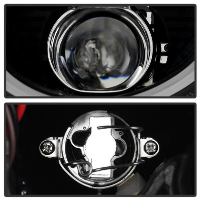 DRL LED Black Projector Headlights <br>05-09 Porsche 911
