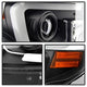 Light Bar DRL Black Projector Headlights <br>14-21 Toyota Tundra
