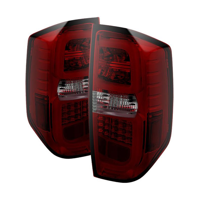 Red Smoke LED Tail Lights <br>14-19 Toyota Tundra