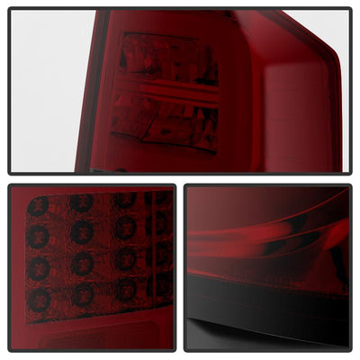 Red Smoke LED Tail Lights <br>14-19 Toyota Tundra