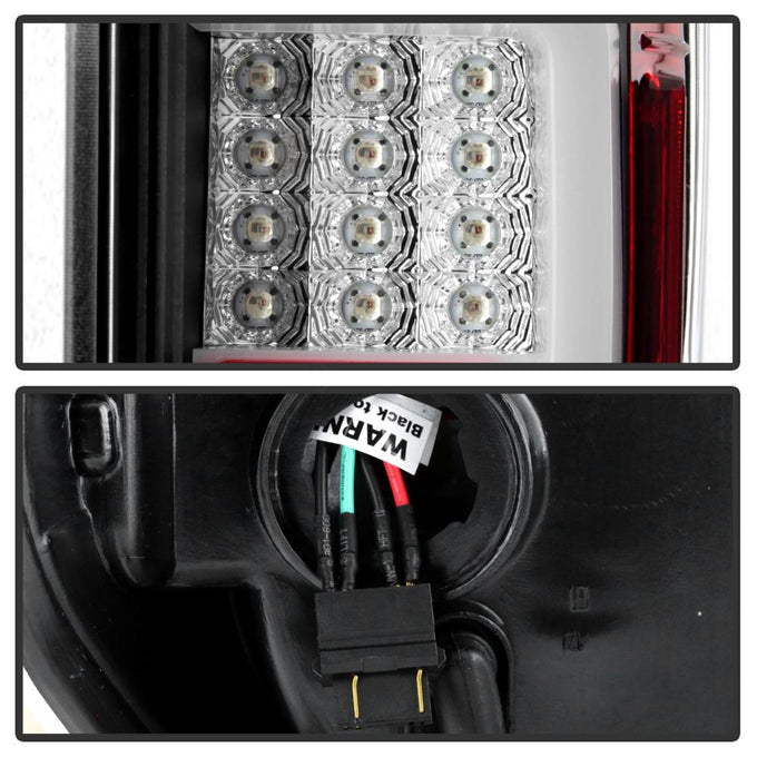 Black LED Tail Lights <br>14-19 Toyota Tundra