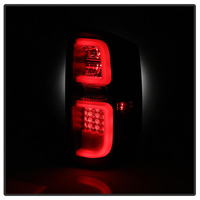Black LED Tail Lights <br>14-19 Toyota Tundra
