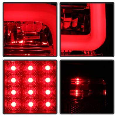 Black LED Tail Lights <br>14-19 Toyota Tundra