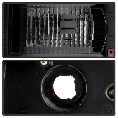 Black Smoke LED Tail Lights <br>14-19 Toyota Tundra