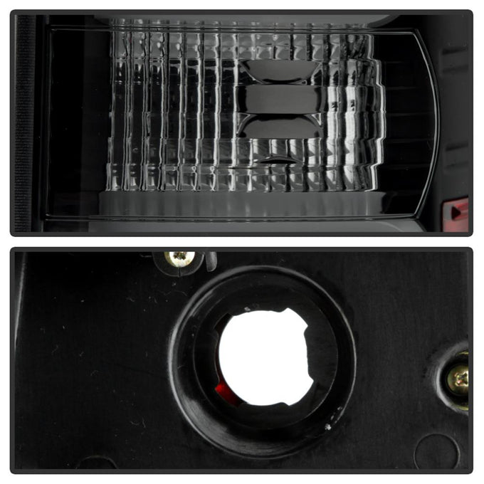 Black Smoke LED Tail Lights <br>14-19 Toyota Tundra