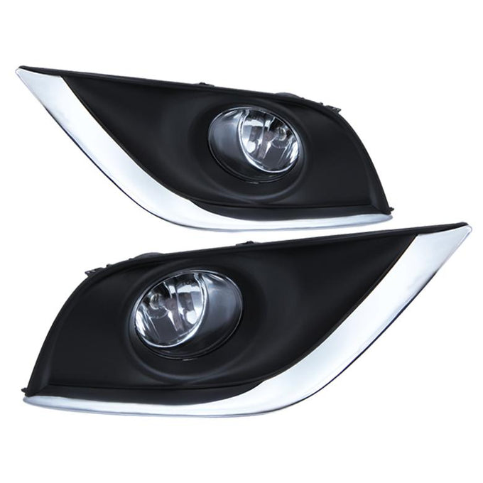 Clear OEM Fog Lights W/Switch <br>15-17 Nissan Versa