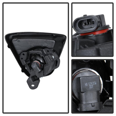 Clear OEM Fog Light W/Universal Switch <br>13-15 Mazda CX-5