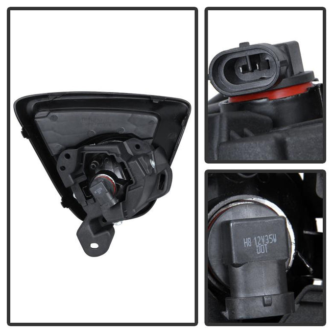 Clear OEM Fog Light W/Universal Switch <br>13-15 Mazda CX-5