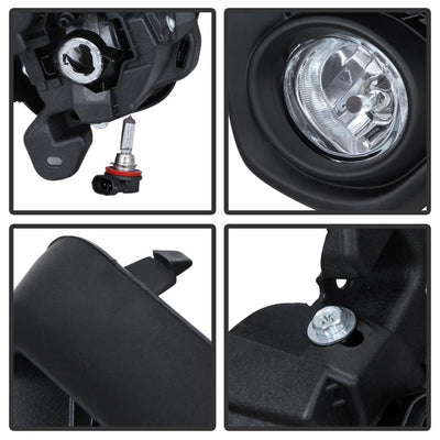 Clear OEM Fog Light W/Universal Switch <br>13-15 Mazda CX-5