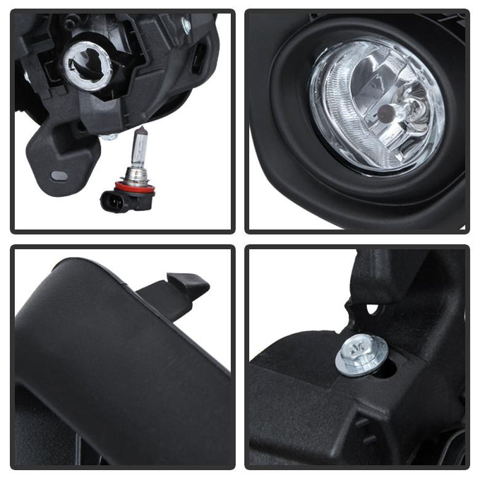 Clear OEM Fog Light W/Universal Switch <br>13-15 Mazda CX-5