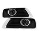 Clear OEM Fog Light W/Universal Switch <br>13-15 Chevrolet Malibu