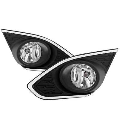 Clear OEM Fog Light W/Universal Switch <br>13-15 Chevrolet Spark