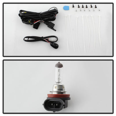 Clear OEM Fog Light W/Universal Switch <br>13-15 Chevrolet Spark