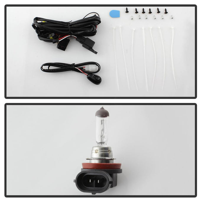 Clear OEM Fog Light W/Universal Switch <br>13-15 Chevrolet Spark