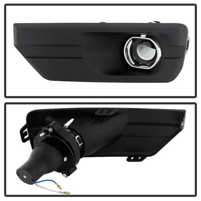 Clear OEM Fog Light W/Universal Switch <br>13-15 GMC Acadia