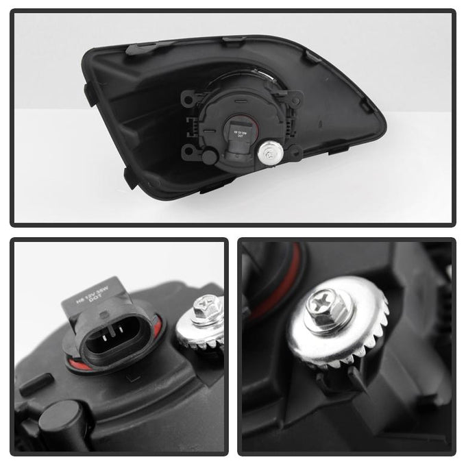 Clear OEM Fog Light W/Universal Switch <br>13-15 Ford C-Max