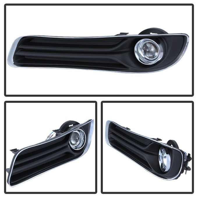 Clear OEM Fog Light W/Universal Switch <br>11-14 Chrysler 300
