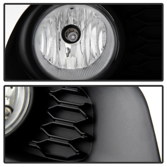 Clear OEM Fog Light W/Universal Switch <br>11-15 Dodge Grand Caravan