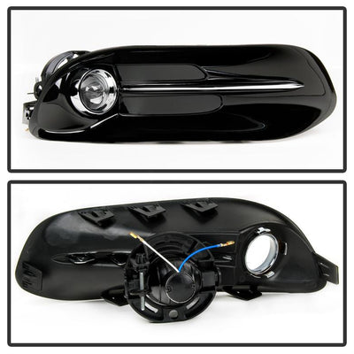 Clear OEM Fog Light W/Universal Switch <br>13-15 Dodge Dart