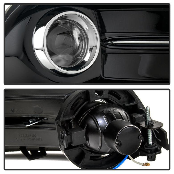 Clear OEM Fog Light W/Universal Switch <br>13-15 Dodge Dart