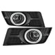 Clear OEM Style Fog Lights W/Universal Switch <br>10-16 Cadillac SRX