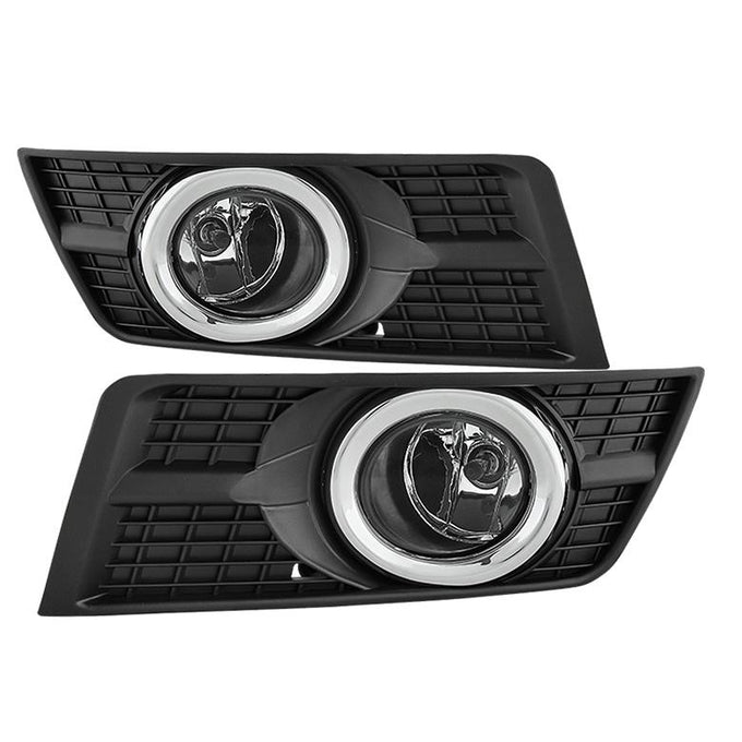 Clear OEM Style Fog Lights W/Universal Switch <br>10-16 Cadillac SRX