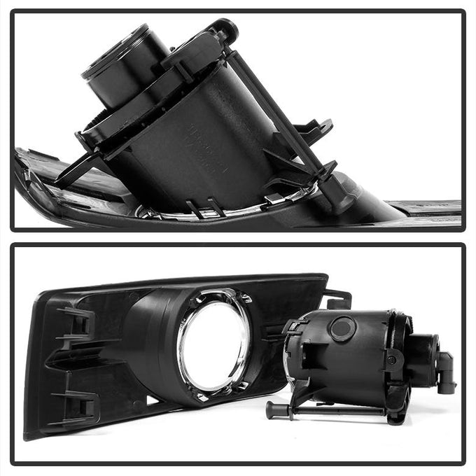Clear OEM Style Fog Lights W/Universal Switch <br>10-16 Cadillac SRX