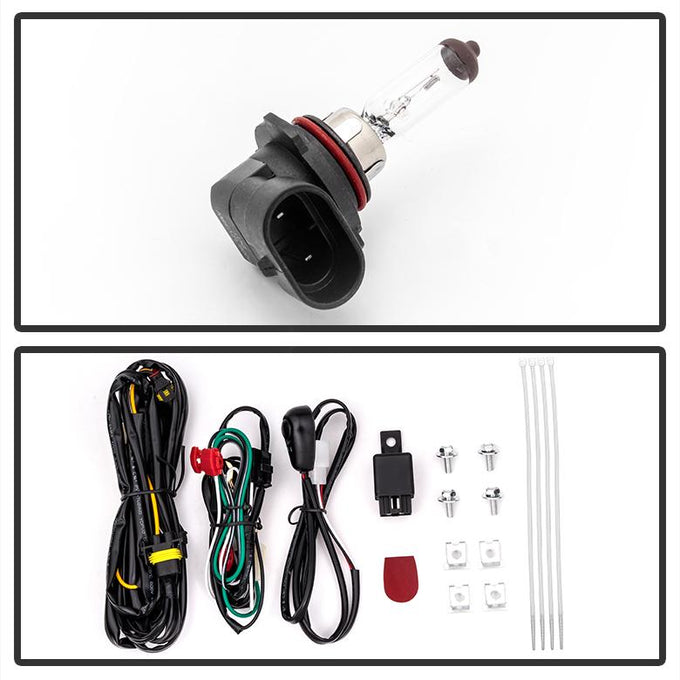 Clear OEM Style Fog Lights W/Universal Switch <br>10-16 Cadillac SRX