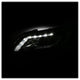 Light Bar DRL Black Projector Headlights <br>13-15 Honda Accord