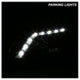 Light Bar DRL Black Projector Headlights <br>13-15 Honda Accord