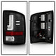 Black LED Tail Lights <br>14-18 GMC Sierra 1500 15-19 GMC Sierra 2500 HD Sierra 3500 HD