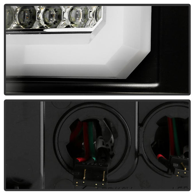 Black LED Tail Lights <br>14-18 GMC Sierra 1500 15-19 GMC Sierra 2500 HD Sierra 3500 HD